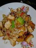 Tumis tahu toge/cambah