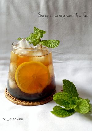 Foto resep Singapore Lemongrass Mint Tea