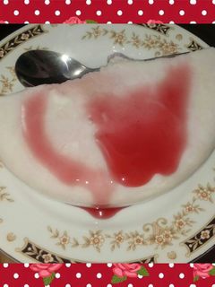 عکسی از دستور بستنی آلبالویی 🍦🍦🍦🍦
