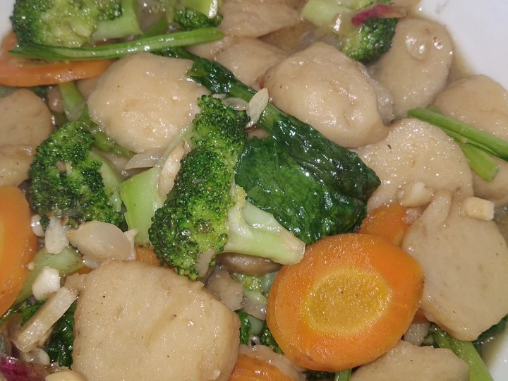 Cara Gampang Membuat Resep Capcay bakso ikan yang Sempurna Anti Ribet, Sempurna