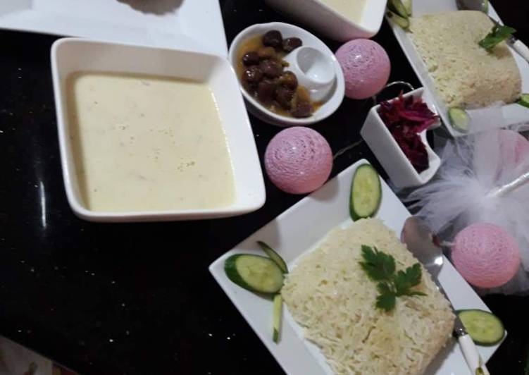 رز ولبن على طريقتي