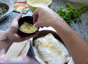 Foto principal de Receta de Canelones de ternera deshilachada, queso pategrás y espinaca