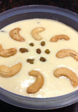 A picture of Basundi.