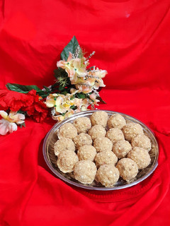 A picture of Atta Dryfruits Pinni.