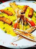 Risotto Zafferano e Scampi
