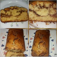 A picture of Apple cinnamon cake.