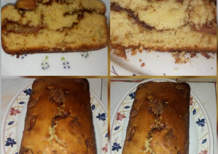 Steps to Prepare Favorite Apple cinnamon cake