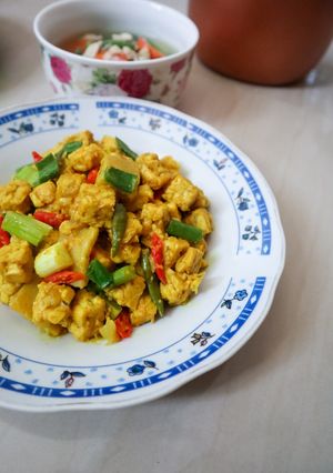 Foto resep Tempe Bumbu Kuning