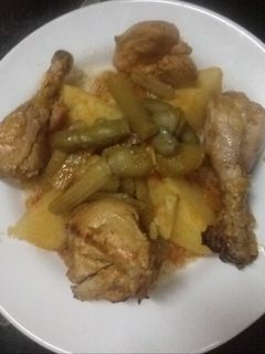 صورة لوصفة 🍗 كسكس جزائري بالخرشف والفول والدجاج 🍗