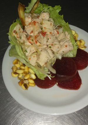 Una foto de Ceviche de pollo🤭