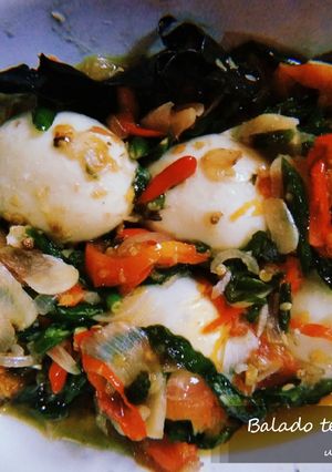 Foto resep Balado telur cabai ijo