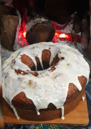 Una foto de Budín de Mandarinas en licuadora