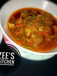 Vegetables soup ainihin hoton girkin