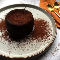 A picture of The ultimate chocolate fondant.