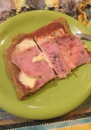 Una foto de Pizza integral SIN levadura