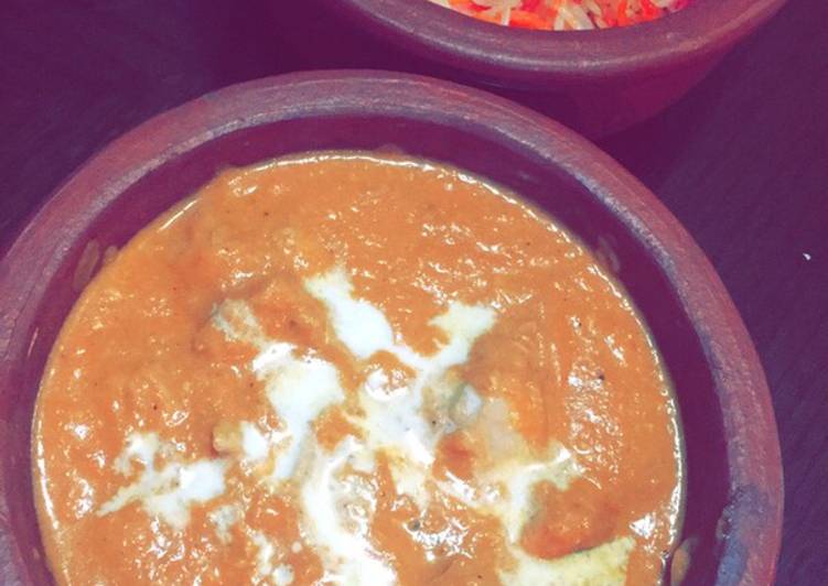 دجاج بالزبدة