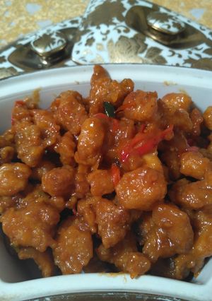 Foto resep Ayam crispy saus tiram