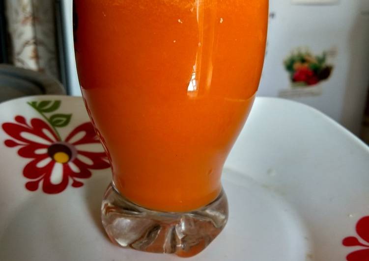 Steps to Make Quick Carrot juice