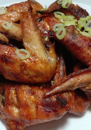 Foto resep Sayap ayam panggang pedas