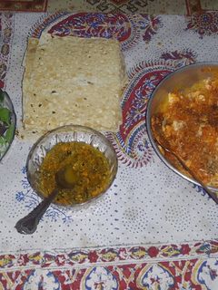 عکسی از دستور املت همسر پز