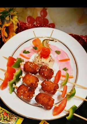 A picture of Magical Honey Chilli Pops.