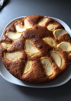 Une photo de Gâteau aux pommes