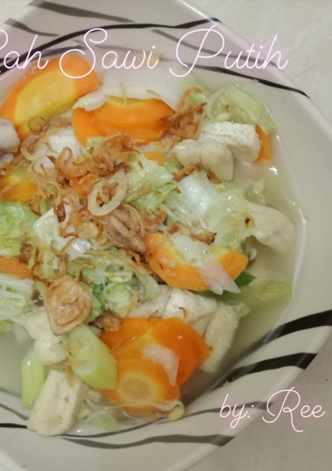 Foto resep Cah Sawi Putih