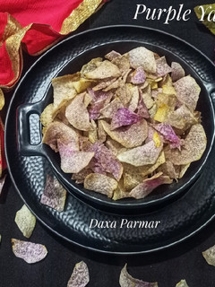 રતાળુ ચિપ્સ (Ratalu /Purple Yam Chips Recipe in Gujarati) રેસીપી મુખ્ય ફોટો