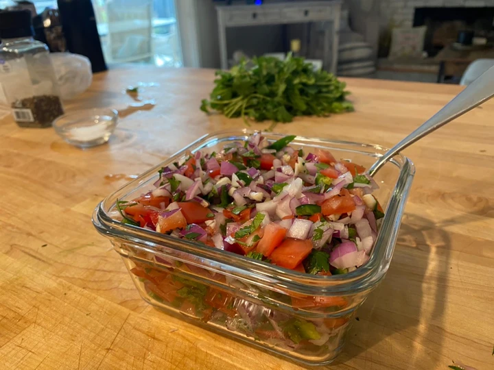 Easy Steps to Prepare Pico de gallo which So Delicious