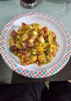 Una foto de Tartar de bacoreta