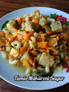 Foto resep Tumis Makaroni Sayuran