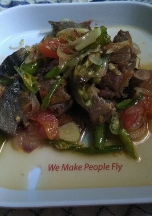 Foto resep Tumis tongkol asin