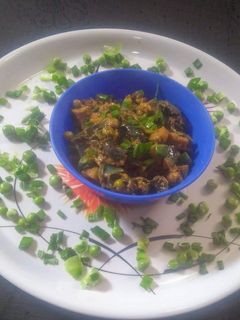 રીંગણ વટાણા નું શાક રેસીપી મુખ્ય ફોટો