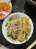 Bún thịt xào