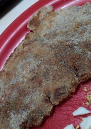 Una foto de Milanesa Vegetariana de lentejas