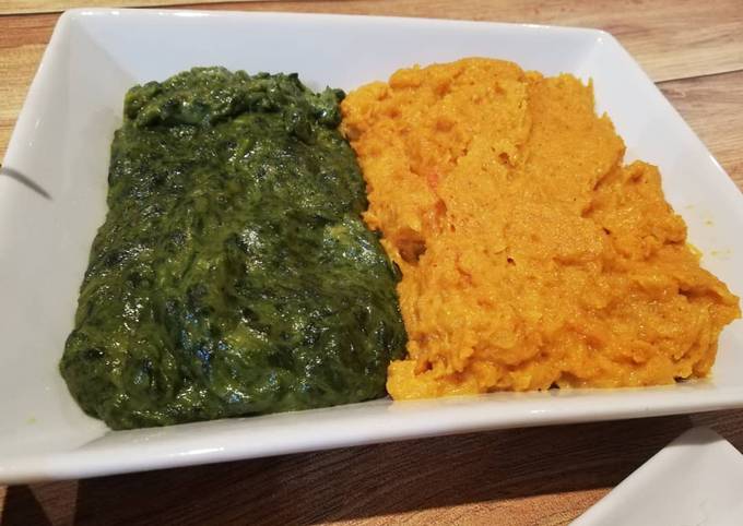 Simple Way to Make Ultimate Creamed Spinach &amp; Butternut - Super Simple Recipes