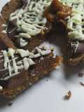 Tarta Tofi con base de chocolate