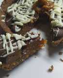 Tarta Tofi con base de chocolate