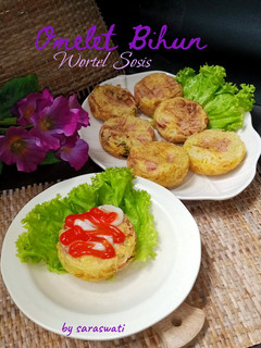 Foto resep Omelet Bihun Wortel Sosis