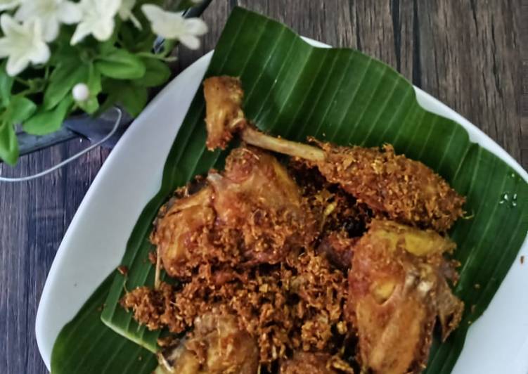 Langkah Mudah untuk Menyiapkan Ayam Goreng ala RM Padang Anti Gagal