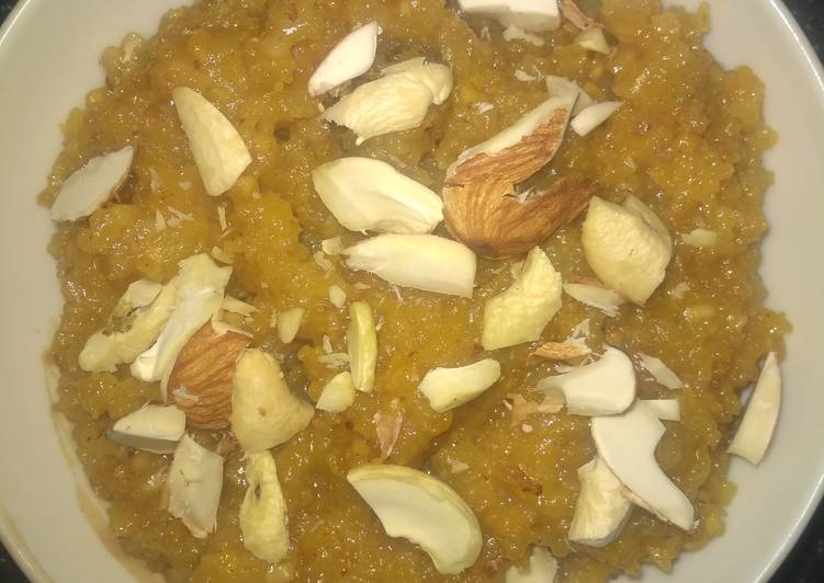 Instant mung daal halwa