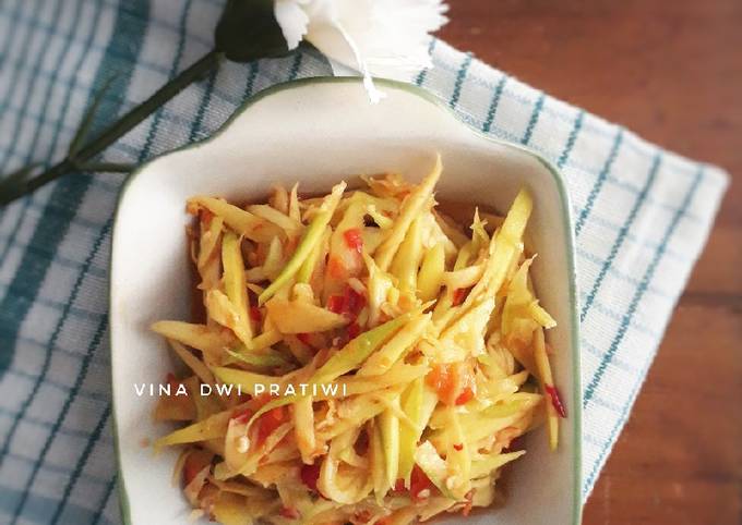 Resep Sambal Mangga Muda Oleh Vina Dwi Pratiwi Cookpad