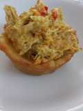 Tarticos de Yuca con Pollo Primavera