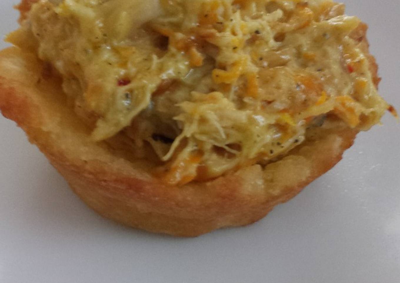 Tarticos de Yuca con Pollo Primavera