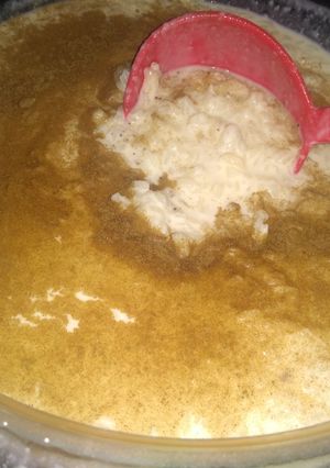 Una foto de Arroz con leche simple