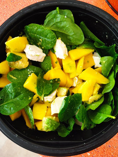 Una foto de Ensalada de mango