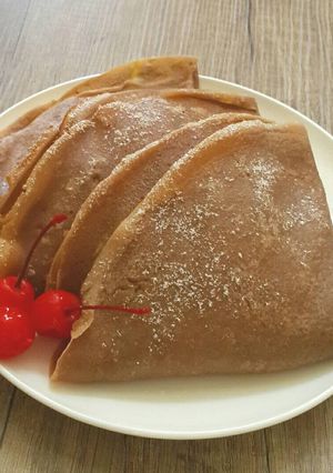 Foto resep Panekuk Coklat Isi Vla