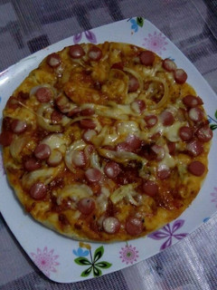 Foto resep Pizza mozarella home made