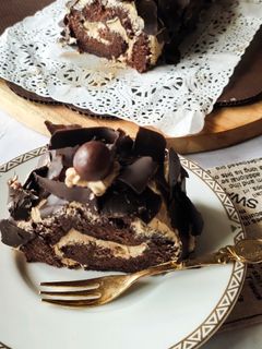 Foto resep Blackforest Roll Cake