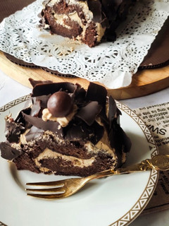 Foto resep Blackforest Roll Cake